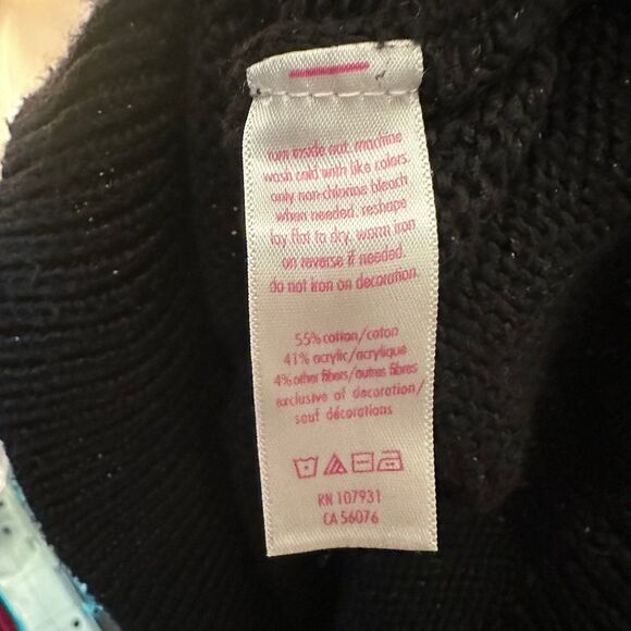 Girl’s Justice Emoji Christmas Sweater Size 8 - Picture 7 of 9